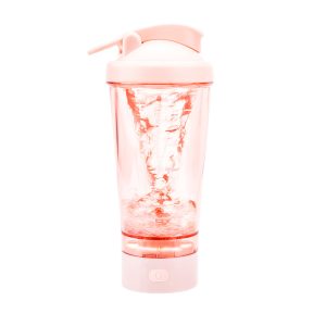 USB Rechargeable 450ml Protein Shaker Fitness Bottle_0