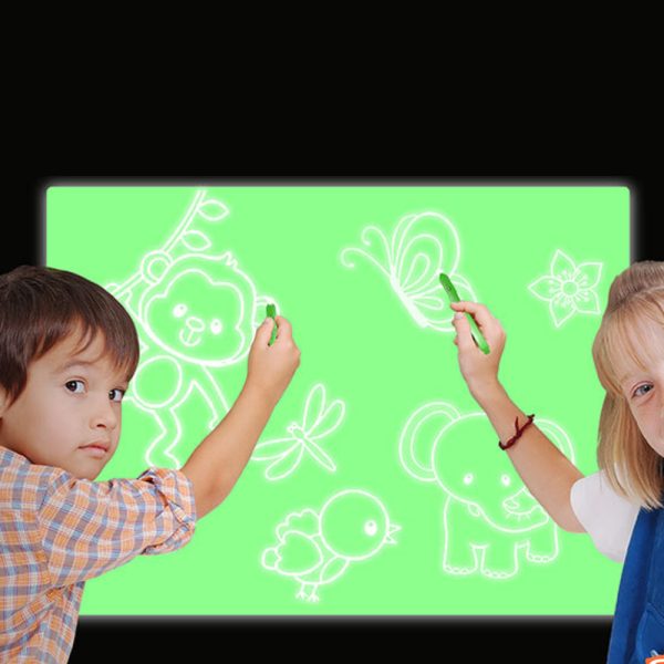 A3 Children’s Light Drawing Board Fluorescent Writing Board_4