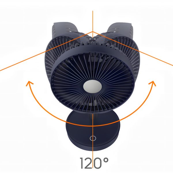 USB Charging 4-Speed Mini Foldable Table Electric Fan_9