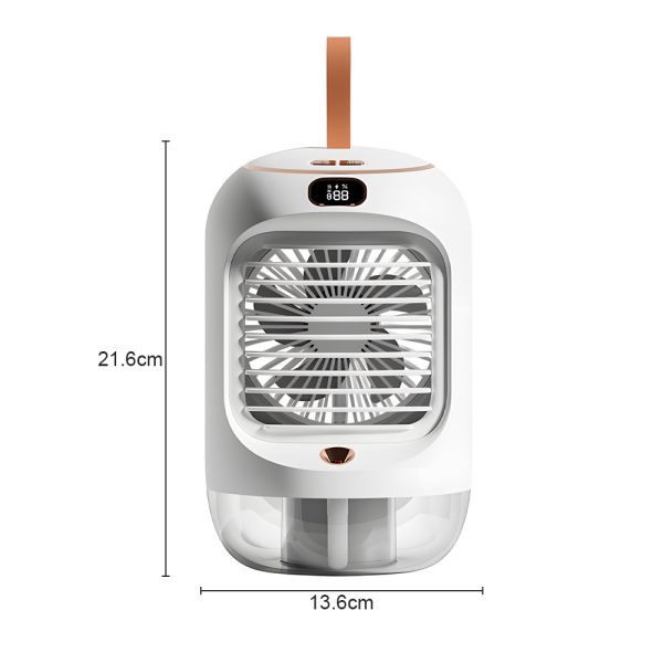 USB Charging 2-in-1 Humidifier Spray Mister and Cooling Fan_5