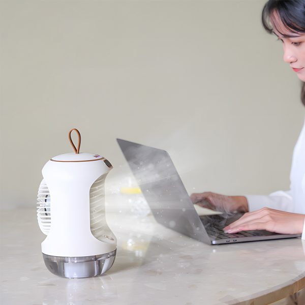 USB Charging 2-in-1 Humidifier Spray Mister and Cooling Fan_6