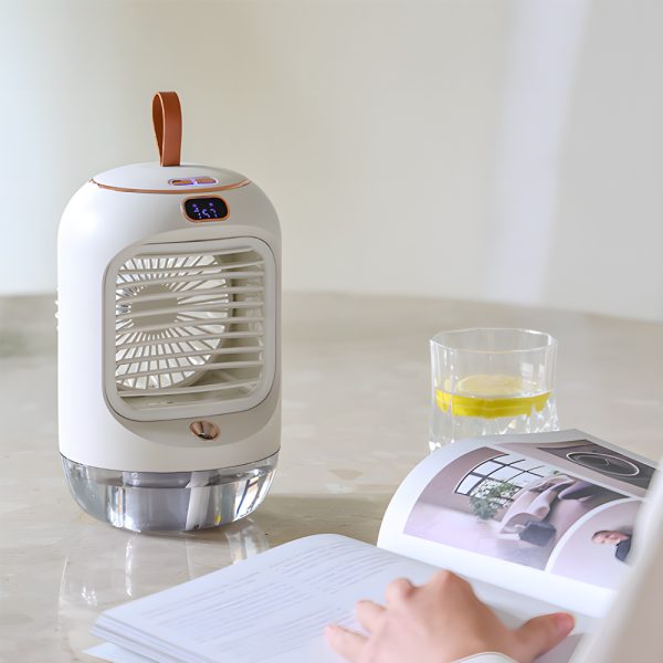 USB Charging 2-in-1 Humidifier Spray Mister and Cooling Fan_8