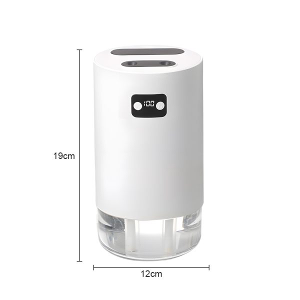 USB Rechargeable Portable Summer Humidifier and Fan_5