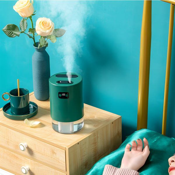 USB Rechargeable Portable Summer Humidifier and Fan_7