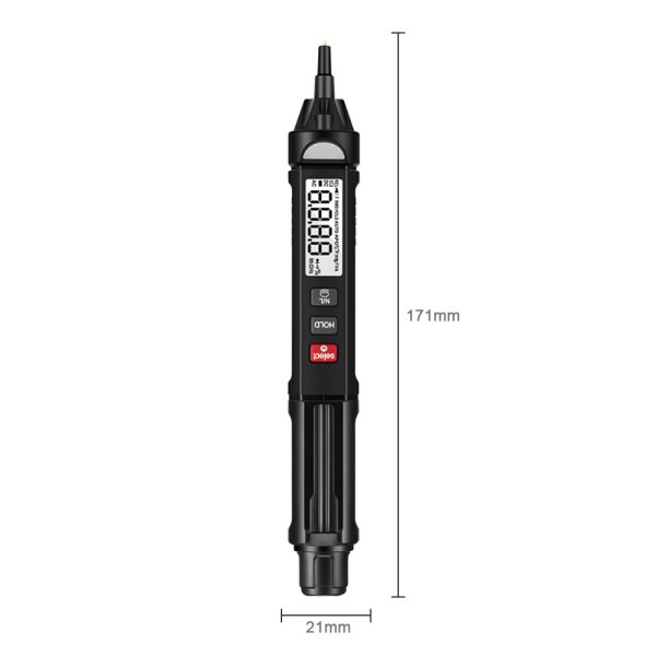 Battery Operated Multimeter and Digital Voltage Test Pen_4