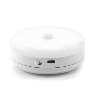 USB Rechargeable Motion Sensor 360° Rotating LED Lamp_0