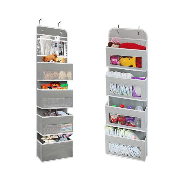 Door Hanging Nursery Toys Foldable Closet Organizer_7