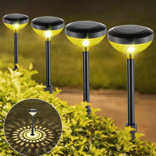 Solar Powered Waterproof Water Droplet Projection Lamp_2