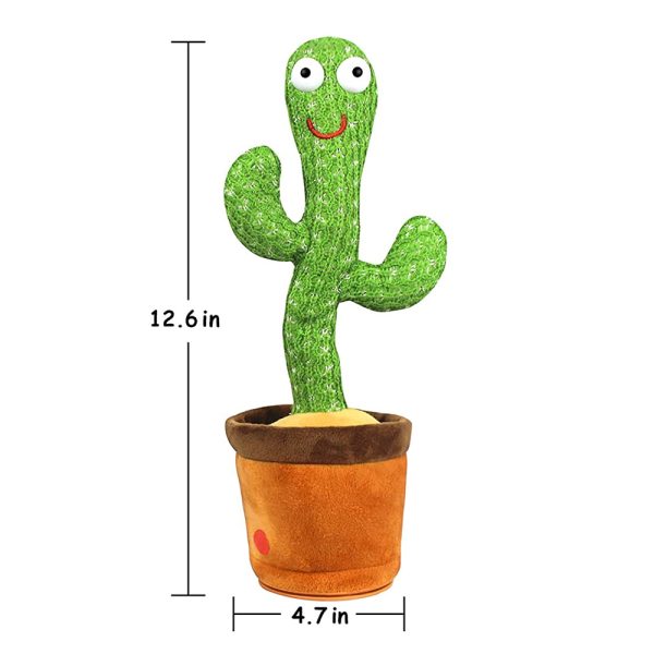 USB Charging Singing and Dancing Children’s Toy Cactus_4