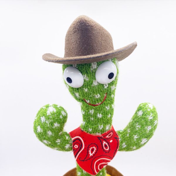 USB Charging Singing and Dancing Children’s Toy Cactus_1