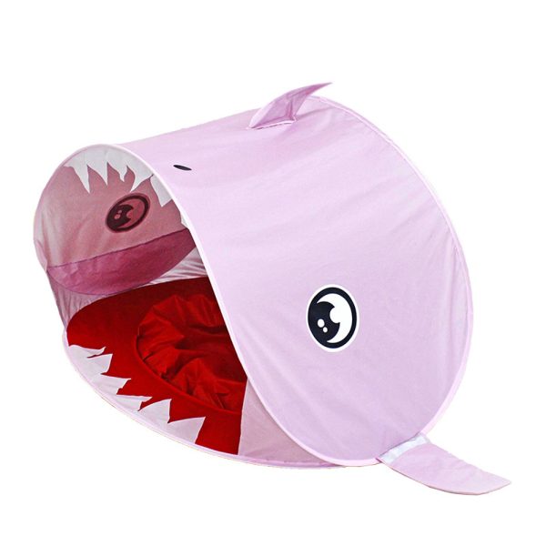 Baby Beach Shark Tent with Shallow Dipping Pool_7