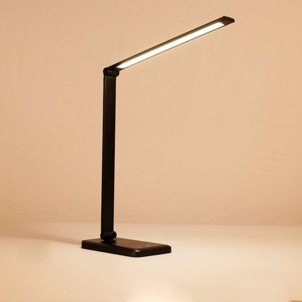 Multifunctional LED Desk Lamp with Wireless Charger USB Rechargable_2