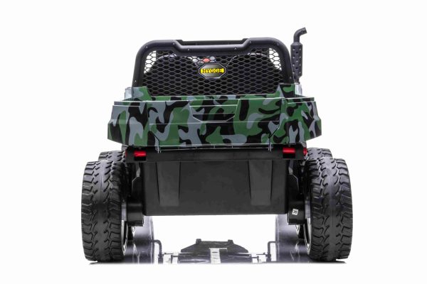 Electric kids truck Gator camouflage 6x6 with Rc - Image 6