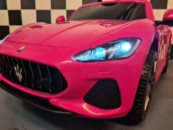 Maserati children's car pink 12 volts and RC - Image 7