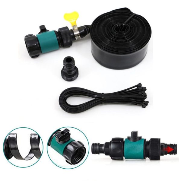 Outdoor Trampoline Water Sprinkler Hose with Jump Switch_4