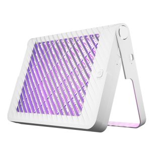 USB Rechargeable UV Electric Shock Mosquito Zapper Lamp_0