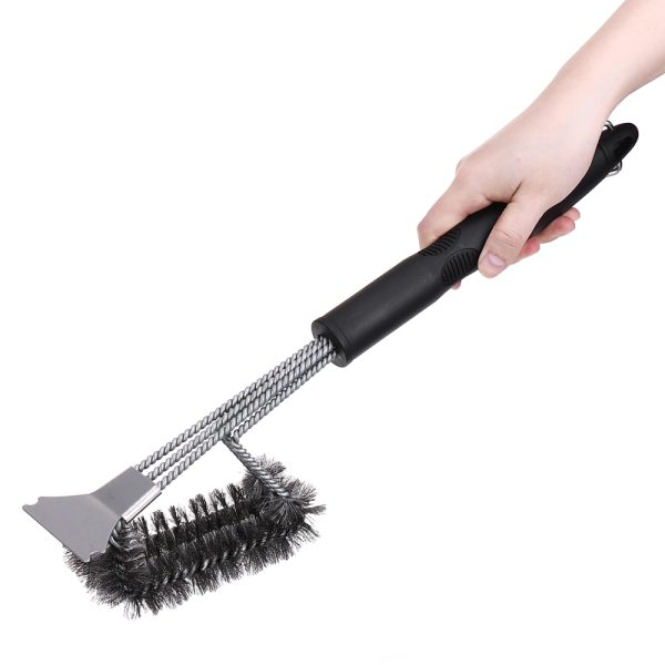 Heavy Duty Grill Brush & Scraper with Carrying Bag_8