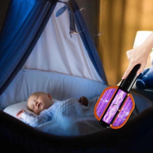 USB Rechargeable Foldable Mosquito and Insect Zapper_3