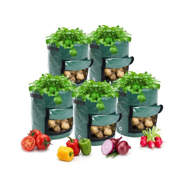 Reusable Potato Plant Grow Bags for Urban Gardening_9
