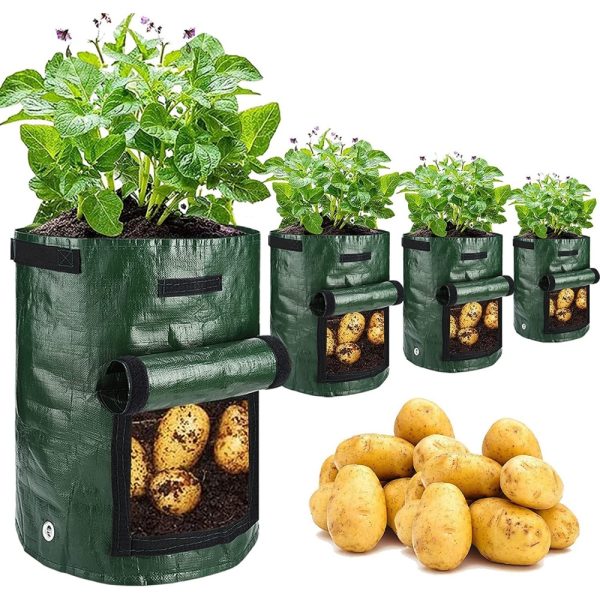 Reusable Potato Plant Grow Bags for Urban Gardening_3