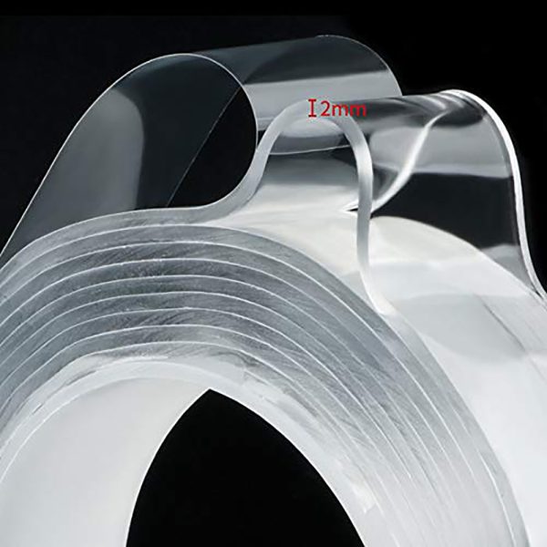 1M/2M/3M/5M Nano Magic Tape Double Sided Tape Transparent No Trace Reusable Waterproof Adhesive Tape Cleanable_8