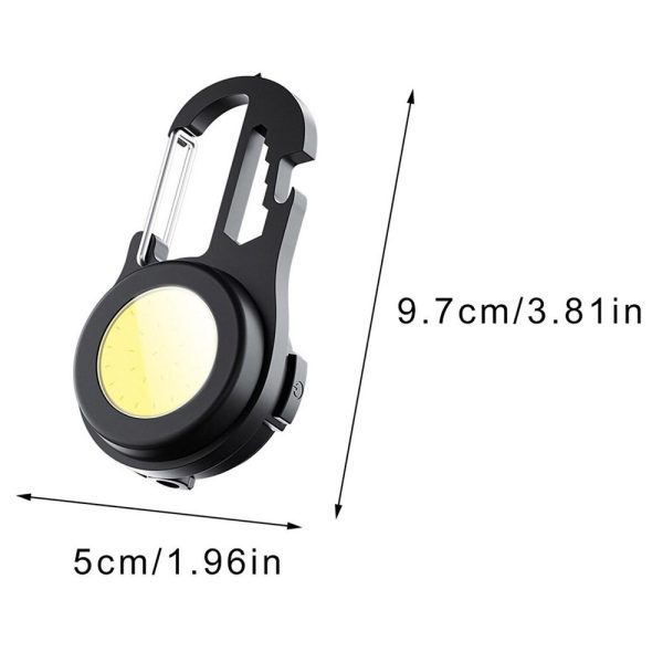 USB Rechargeable Multifunction COB Emergency Searchlight_5