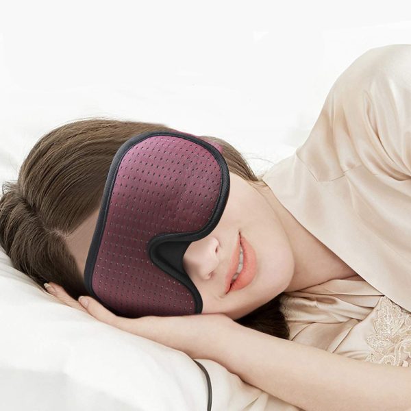 3D Soft and Comfortable Foldable Sleeping Eye Mask_4