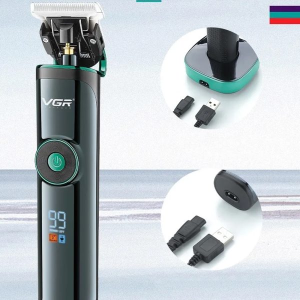 USB Rechargeable Professional Hair Trimmer and Clipper_7