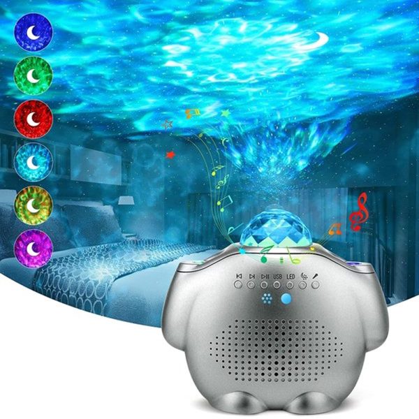 4 in 1 LED Galaxy Night Light Projector and BT Speaker_5