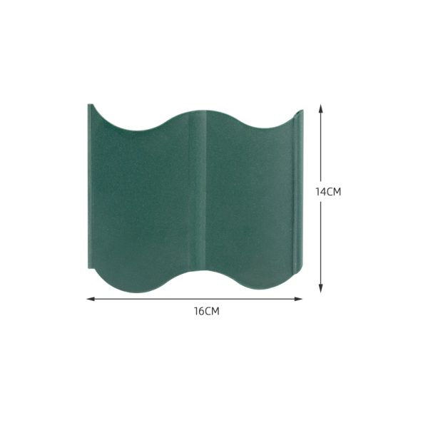 Decorative Outdoor Landscape Edging Plastic Garden Fence_2