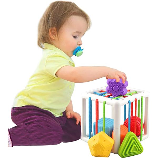 Colorful Shape Blocks Sorting Game Baby Montessori Educational Toy_8