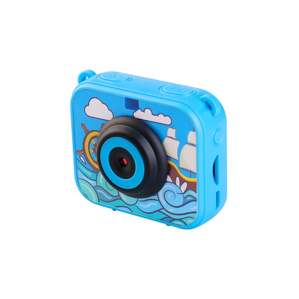 180° Rotation 1080P HD Kids Action Camera-USB Charging_2