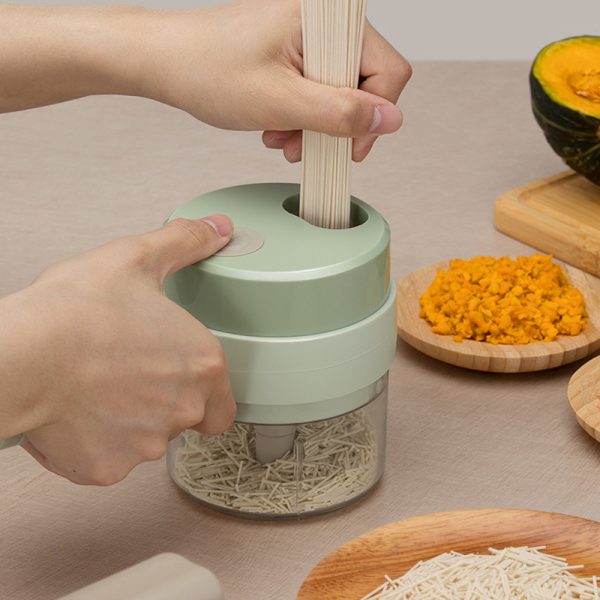 Multifunctional Vegetable and Food Cutter- USB Charging_3