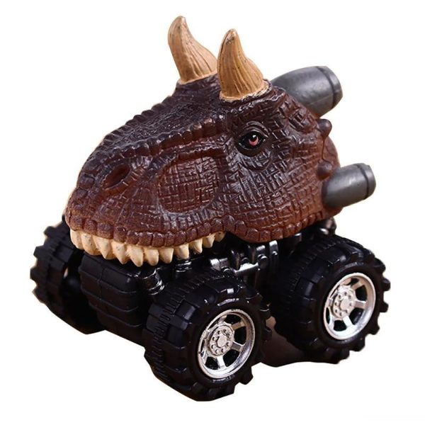 Dinosaur Toy Pull Back Car Perfect Birthday Gift for Kids_2