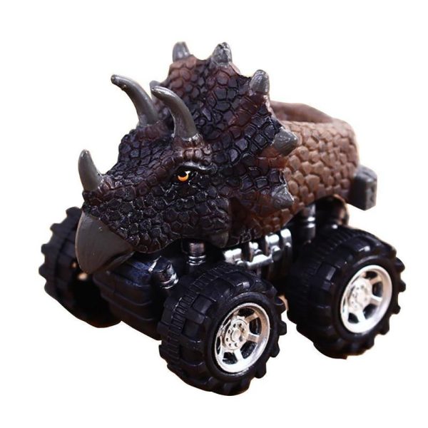Dinosaur Toy Pull Back Car Perfect Birthday Gift for Kids_5