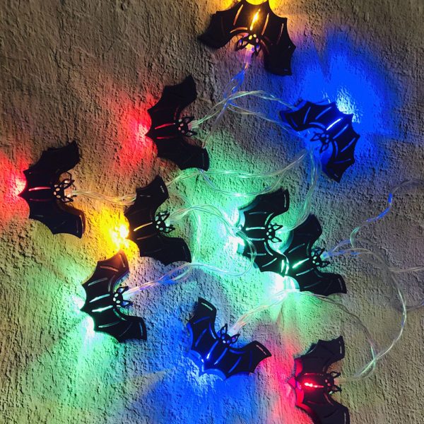 Battery Operated Halloween LED Decorative String Lights_1