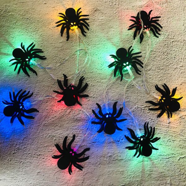 Battery Operated Halloween LED Decorative String Lights_5