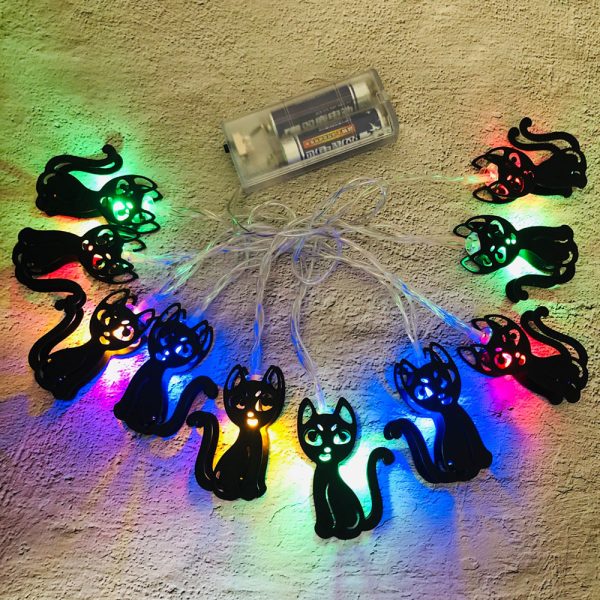 Battery Operated Halloween LED Decorative String Lights_6