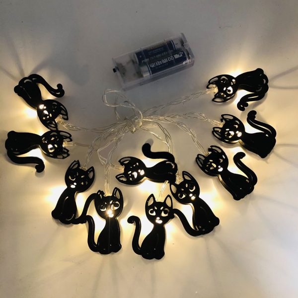 Battery Operated Halloween LED Decorative String Lights_7