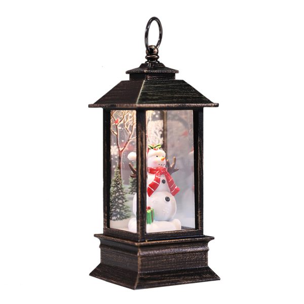 Musical and Lighting Holiday Snow Globe-Battery Operated_0