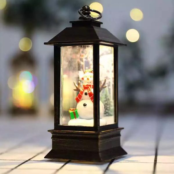 Musical and Lighting Holiday Snow Globe-Battery Operated_1