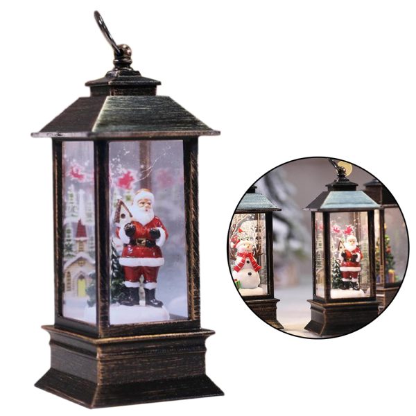 Musical and Lighting Holiday Snow Globe-Battery Operated_6