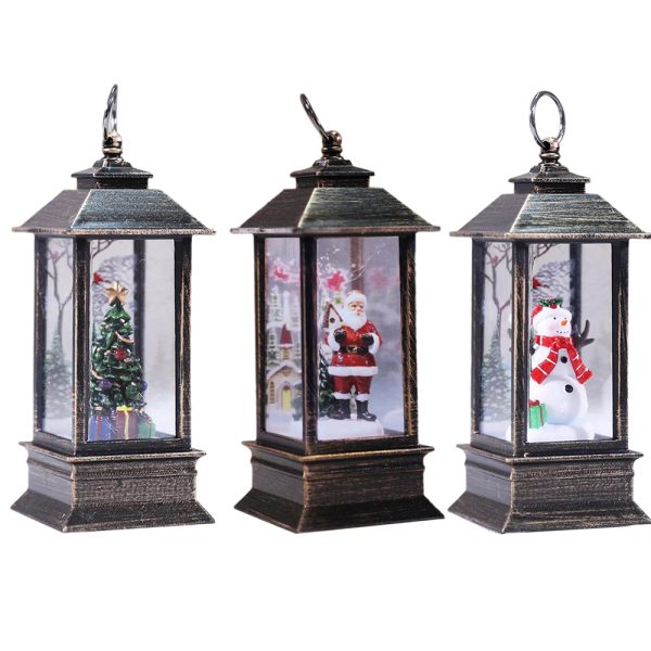 Musical and Lighting Holiday Snow Globe-Battery Operated_7