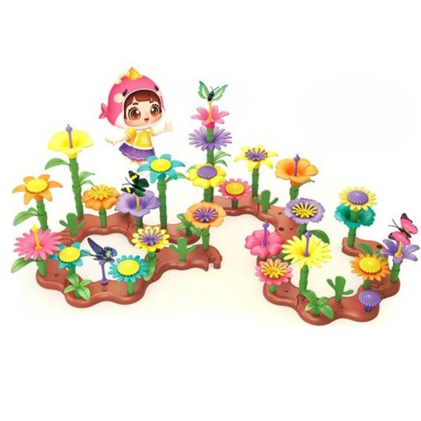 Flower Garden Building Toy Educational Activity Toy for Girls_6