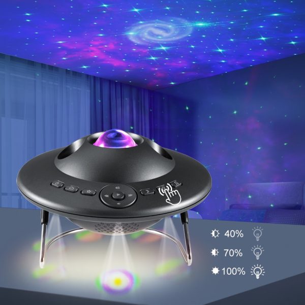 Colorful Starry Sky Projector LED Star Galaxy Night Light- USB_3