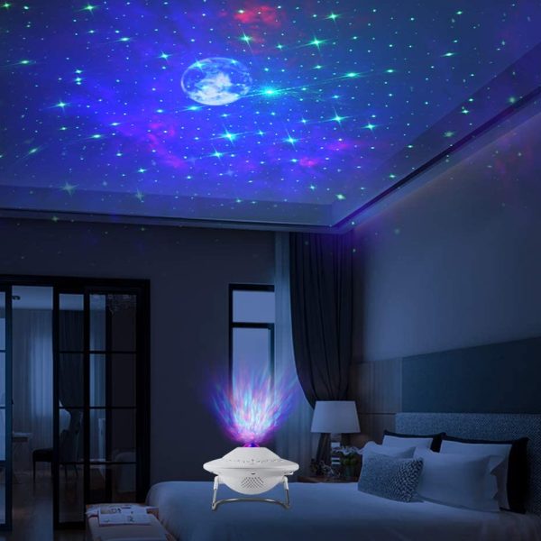 Colorful Starry Sky Projector LED Star Galaxy Night Light- USB_4
