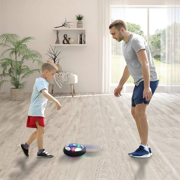 Hover Soccer Ball Toy Floating Rechargeable Soccer with Colorful LED Lights - USB Rechargeable_1