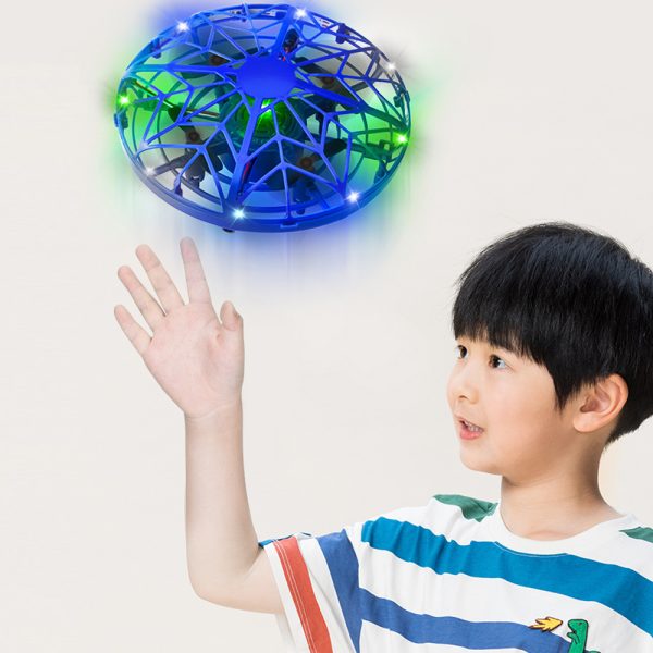 USB Rechargeable Hand Operated LED Children’s Toy Drone_6