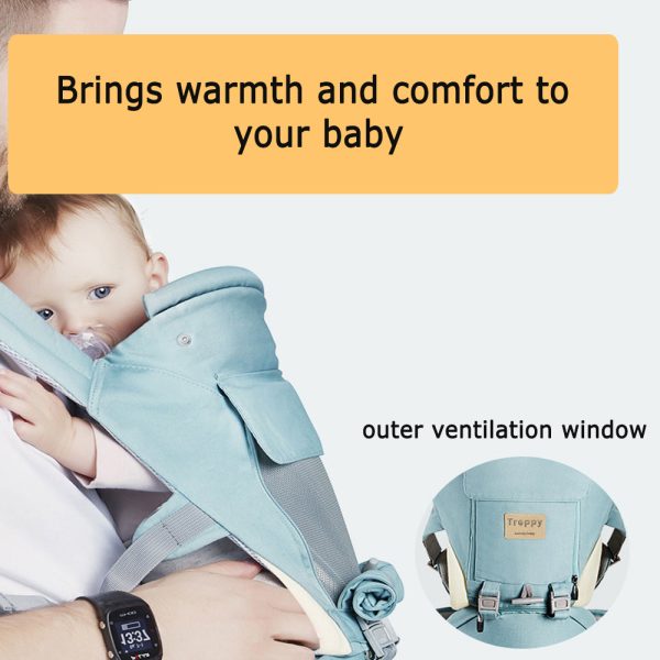 Treppy 5 in 1 Ergonomic Breathable Baby Carrier_3