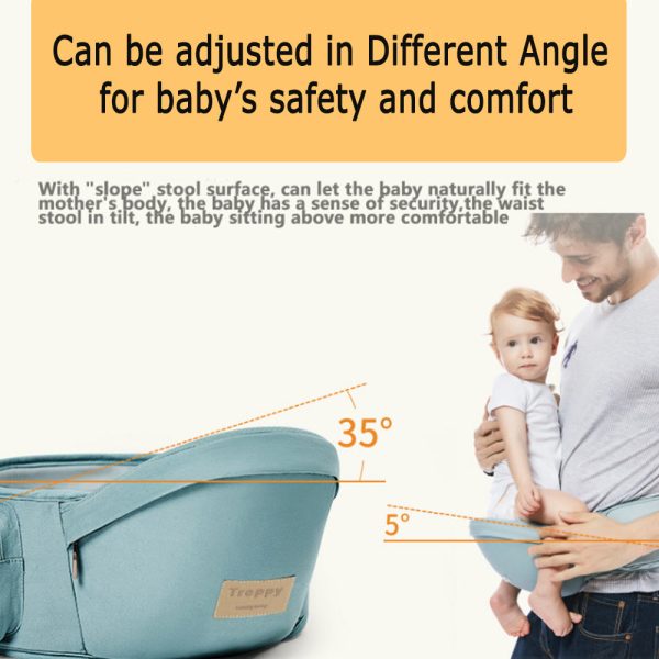 Treppy 5 in 1 Ergonomic Breathable Baby Carrier_8